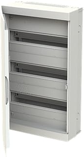 ABB - Groepenkast, leeg installkst 54m 3r ral9010