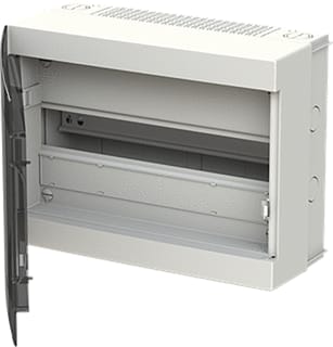 ABB - Groepenkast, leeg installkst 18m 1r ral9010