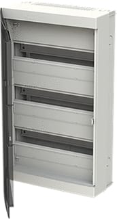 ABB - Groepenkast, leeg installkst 54m 3r ral9010