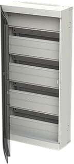ABB - Groepenkast, leeg Installkst 72M 4R Ral9010
