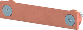 ABB - Stroomrailkoppelstuk pe railkoppst (50%) 30x5mm