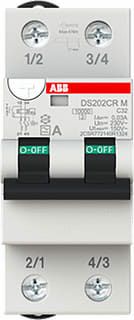 ABB - Aardlekautomaat Diffautom Ds202Crm 2P C32