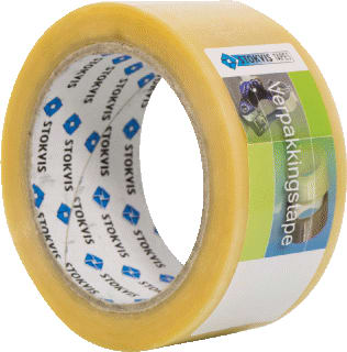 Stokvis - 125SF STANDAARD Zelfklevende tape Tr 48Mmx 66M Bar