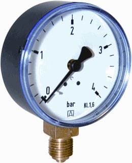 AFRISO - Buisveermanometer Euro Mano 1/4-0-Dia6O.0-4Bar G