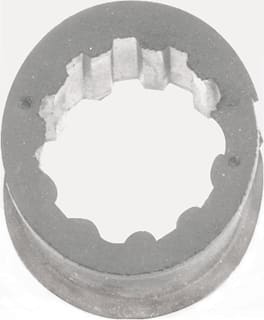 Pentec - Beugelmantel Kunststof Vormstuk 22Mm Blank