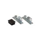 Wemefa - Radiatorstandconsole flam baal bevest.set 607 zwart