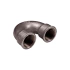 Nefit Industrial - Zwart 60 Fitting met 2 aansluitingen neft dubb bocht 2       zw  60