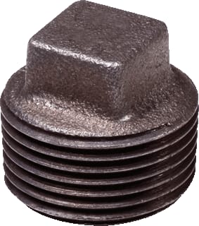 Nefit Industrial - Zwart 291 Fitting met 1 aansluiting Neft Plug Z/Rand+4K 2 Zw