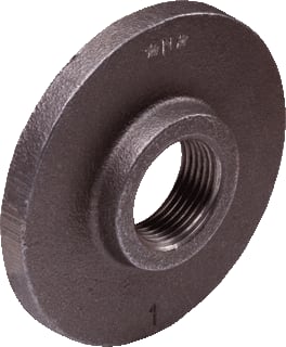Nefit Industrial - Zwart 321 Fitting met 1 aansluiting Neft Flens Rond 1.1/2 Zw