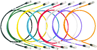 Panduit - LSOH Patchkabel twisted pair Patchk U/Utp 6 Zw 2M Lszh