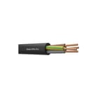 Draka - VMvL H05VV-F Voedingskabel tot 1 kV beweegbaar Eca 3G1 Zw Ri100