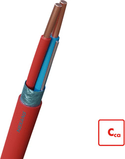 Nexans - Data- en communicatiekabel 2Y(ST)H CCA 1X2X1.5 RD MT