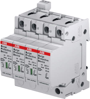 ABB - System pro M compact OVR T Netoverspanningsbeveiliging 2Ctb815704R0800