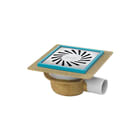 Aquaberg - 2030 serie Vloerput met 1 aansluiting Put 146X146 Ve Zu Ws50 7,5