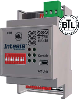 Intesis - Systeeminterface bussysteem Mitsu Elec-Bac Ip/Mtsp 1
