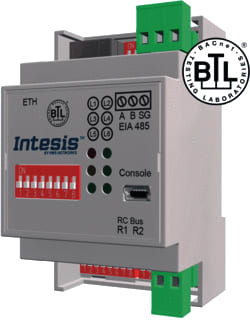 Intesis - Systeeminterface bussysteem Panason Ecoi/Paci-Bac Ip