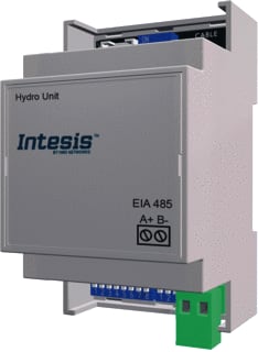 Intesis - Systeeminterface bussysteem Pana Aquarea-Modb Intf