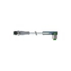 MURR - Connection technology F&B Sensor/actorkabel met connector m12 male 0 / m12 fem 90 l