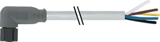 MURR - Connection technology F&B Sensor/actorkabel met connector M12 Male 90 Kab F<(>&<)>B
