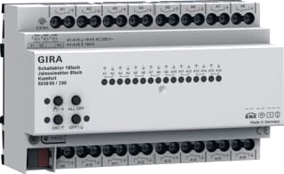 Gira - KNX DIN-rail I/O-module bussysteem Sch/Jalact 16V/8V 16A Kmf