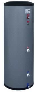 Triple Solar - Boiler indirect-gestookt m regeling Rvs Boiler 200L