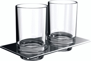 Emco - Art Glashouder glashdr dubbel hldr