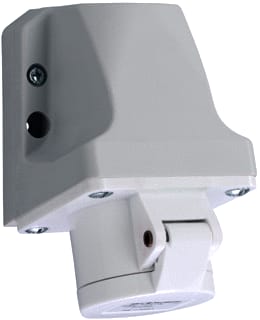 ABL - Connectivity CEE-wandcontactdoos Wcd Cee 2P 16A 24V Ip44