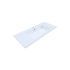 WaveDesign by Wisa - Lusso Wastafel / Fontein 100 mat wit 1kg