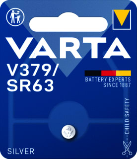 Varta - Special Silver Coin Batterij, niet oplaadbaar V379 / Sr63 Silver Br