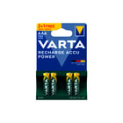 Varta - Recharge Accu Power Batterij, oplaadbaar Rechargeaccu Power Aaa Br4