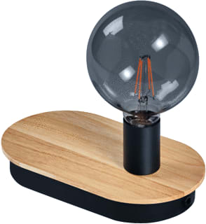 Ledvance - Decor Wood Tafellamp Table Touch Usb E27
