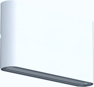 Opple - Wall Light Lucia EcoMax Plafond-/wandarmatuur wall lucia e 10w 830 wh