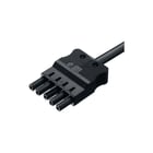 Adels - Patchkabel inst.bare gebouwinstall. AANSL F 5X2,5 1M ZW ECA