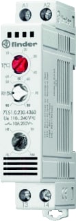 Finder - 7T Thermostaat/hygrostaat kast/lessenr Hygro+Therm 1M 240 Vac/Dc