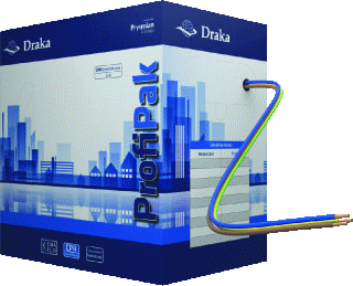 Draka - VD Profipak Installatiedraad Profip Eca 3G2,5 Ri120