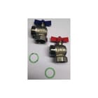 Henco - Kogelafsluiter Koglkr 90Gr B+R Ver