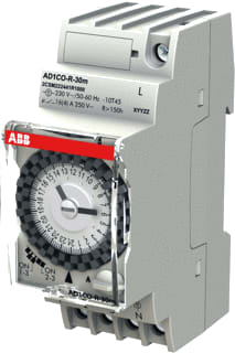 ABB - System pro M compact Analoge schakelklok vr paneelbouw  2csm222441r1000
