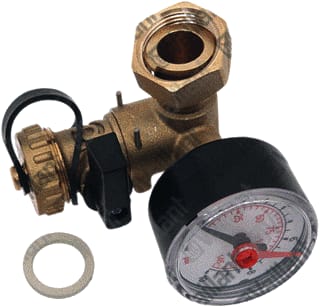 Vaillant - Toeb./onderd. gasgestookte cv-ketel ondgastst manometer