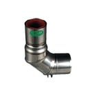 Panflex - INOX Enkelw. rookgashulpstuk 2 aansl. 272.100.91.01