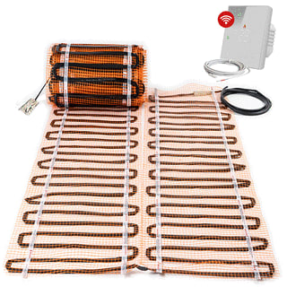 DRL - Elektrische vloerverwarming elek.vlvw mat8m2 100w+ wi