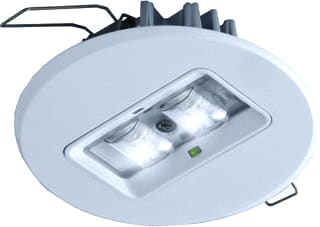 Van Lien - Evago Noodverlichtingsarmatuur Eva Dcnt 2W Mont4M Rnd Wt