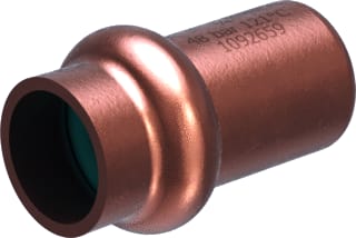 VSH - CoolPress COP5301 Fitting met 1 aansluiting eindkapf 1 1/8"