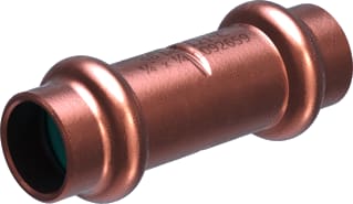 VSH - CoolPress COP5270 Fitting met 2 aansluitingen cpress rechte kopp.ff 3/8"