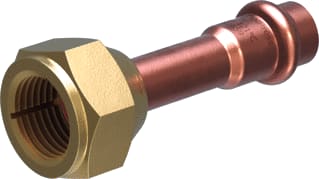VSH - CoolPress COP5359SAE Fitting met 2 aansluitingen clprssfflare kopp.ff 5/8"