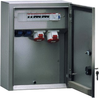Mennekes - CEE-contactdoos combinatie 83744
