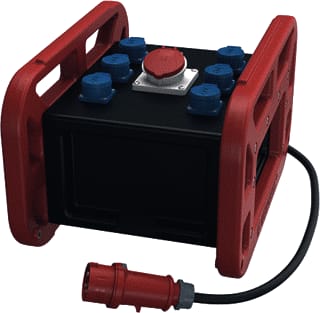 Mennekes - EverBOX Grip CEE-contactdoos combinatie 16A Rood