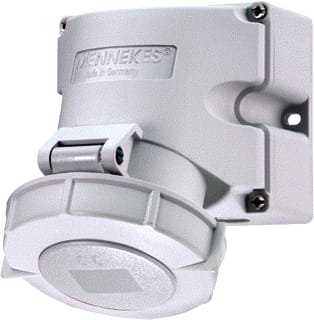 Mennekes - CEE-wandcontactdoos 9327