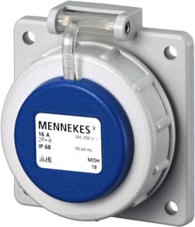 Mennekes - Schuko Toestelcontactdoos geaard 17022