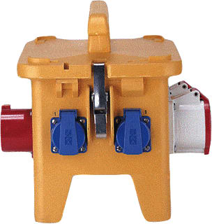 Mennekes - EverGUM CEE-contactdoos combinatie 70531