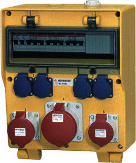 Mennekes - EverGUM CEE-contactdoos combinatie 71062